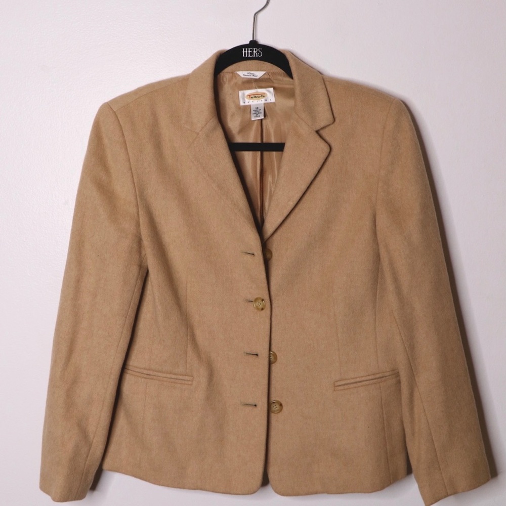 Talbots 100% Camel Hair Blazer